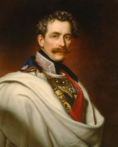 unknow artist Portrait of Karl Theodor of Bavaria France oil painting art